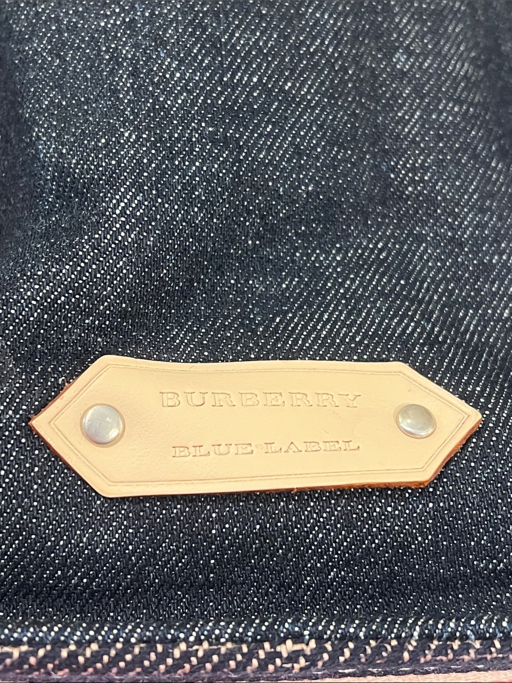 Burberry Blue Label Denim Tote - Picture 12 of 15